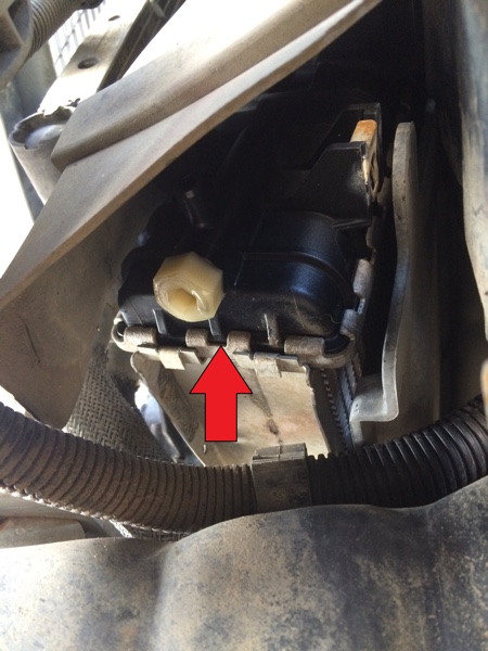 Before radiator failure