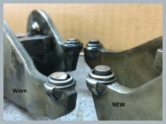 6.4L Worn Rocker Arm Tip